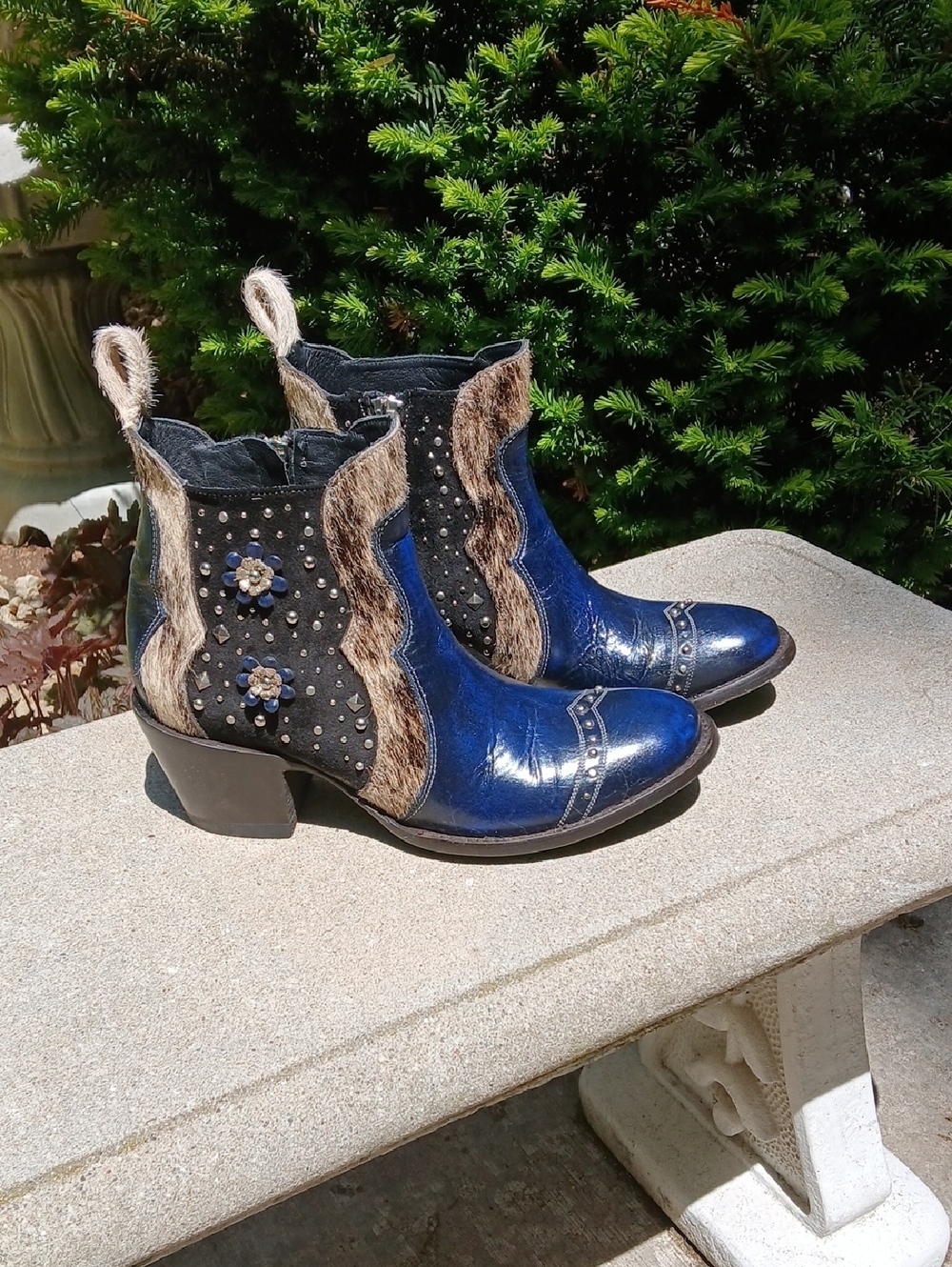 Old Gringo Zip Up Boot Sz 9B